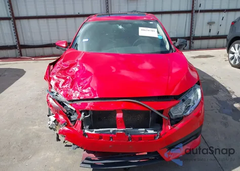 2017 Honda Civic Ex из США, поврежденный, VIN 2HGFC2F75HH567766